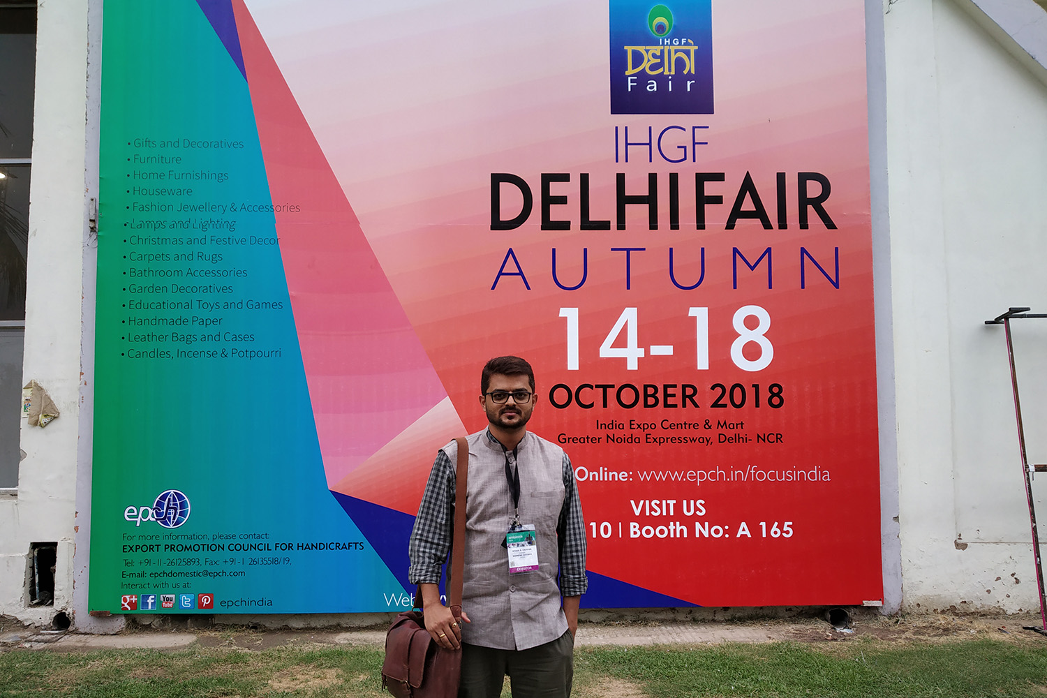 IHGF Delhifair Autumn Exhibition at Pragati Maidan, New Delhi